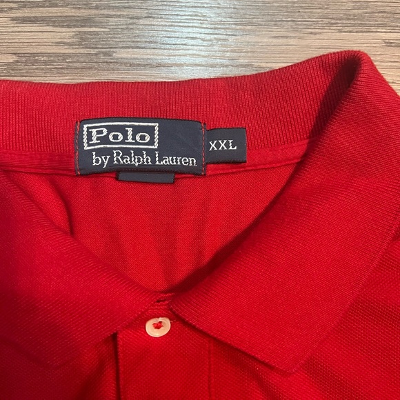 Polo by Ralph Lauren Polo - 100% Cotton - Red - Size XXL - Picture 2 of 5